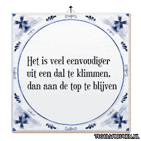 Top Humor Sticker by Tegelspreuken.nl
