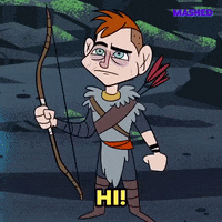 God Of War Hello GIF by Mashed