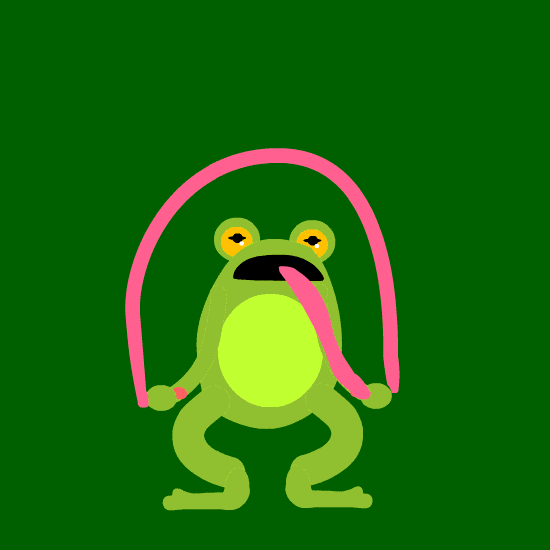 christinazemelka giphyupload jumping tongue frog GIF