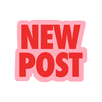 New Post Sticker