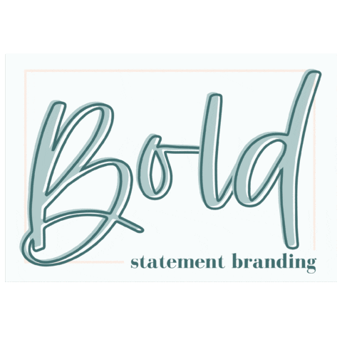 Logo Sticker by Bold Statement Branding