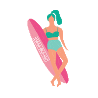 BamBuKu surfing ibiza inflatable bbk Sticker