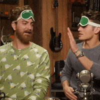 High Five Gregg Sulkin GIF by Rhett and Link