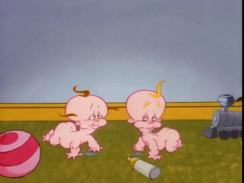 nicksplat ren and timpy GIF