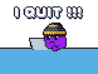 Frustrated Pixel Art Sticker by Potatozzz by 9GAG
