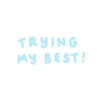 Trying Sticker
