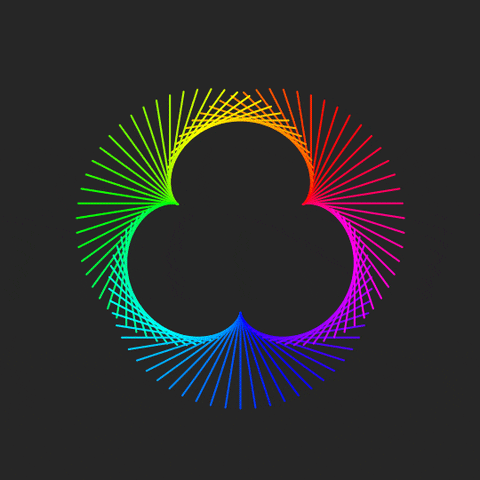 rainbow gif artist GIF by Clayton Shonkwiler