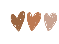 In Love Hearts Sticker