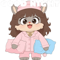 Good Night Love Sticker