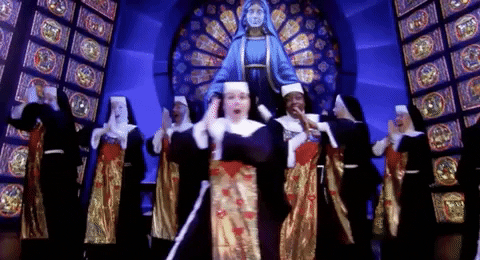 sister act musicals GIF by Official London Theatre