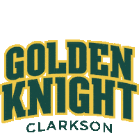 Golden Knights Knight Sticker by Clarkson University