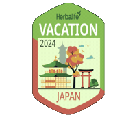 Travel Japan Sticker by Herbalife Nutrition Philippines
