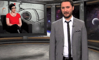 wil wheaton wink GIF by Syfy’s The Wil Wheaton Project