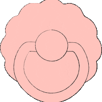 Baby Beach Sticker by Studio Scheveningen