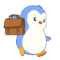 Happy Lets Go Sticker by Pudgy Penguins