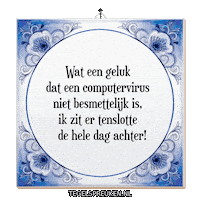 Nl Wijsheid Sticker by Tegelspreuken.nl