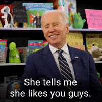 She tells me she likes you guys.