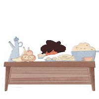 Leco Eating Sticker by Mytikah - O Livro dos Heróis