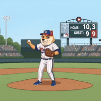 Pitching Shiba Inu GIF by Doge Pound