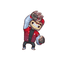 Happy Sloth Sticker by Sukrin