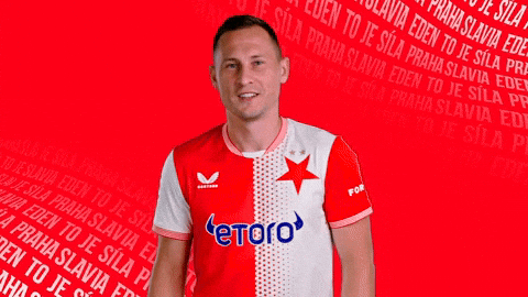 Football Applause GIF by SK Slavia Praha