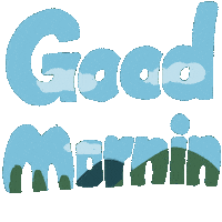Good Morning Hello Sticker