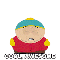 Awesome Eric Cartman Sticker by South Park