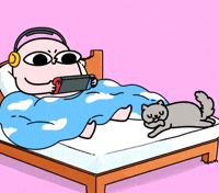 Cat Chilling GIF by KETNIPZ