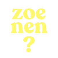 Zoen Chantaljanzen Sticker by &C