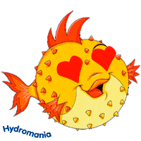 Fall In Love Hearts Sticker by Hydromania