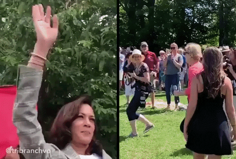 Kamala Harris Running GIF by Election 2020