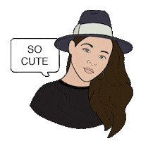 hat fedora Sticker by Uni+Koncept