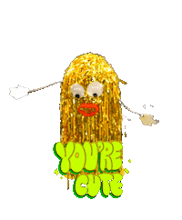 cutie youre cute Sticker by FUN WITH FRIDAY