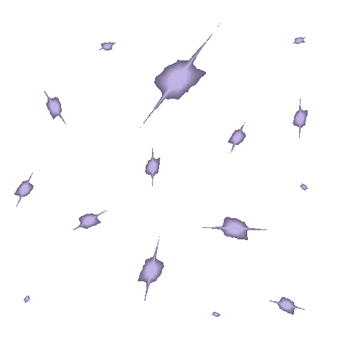 Post Stars Sticker