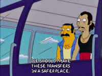 Looking Over Episode 15 GIF by The Simpsons