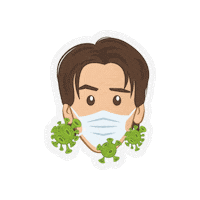 Wear A Mask Protect Sticker