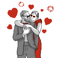 In Love Wedding Sticker by RainToMe