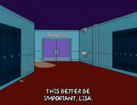 Lisa Simpson Flashlight GIF by The Simpsons