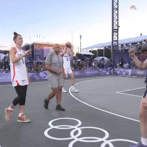 Womens Basketball Sport GIF by NBC Olympics