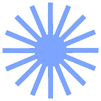 Blue Sticker by Rockmy