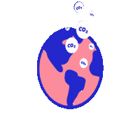 Climate Change Earth Sticker by Matsmartofficial