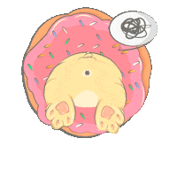 Hungry Dog Sticker
