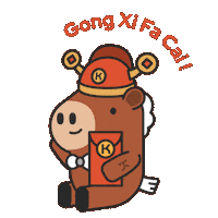 恭喜发财 Happy New Year Sticker by KOI Thé Malaysia