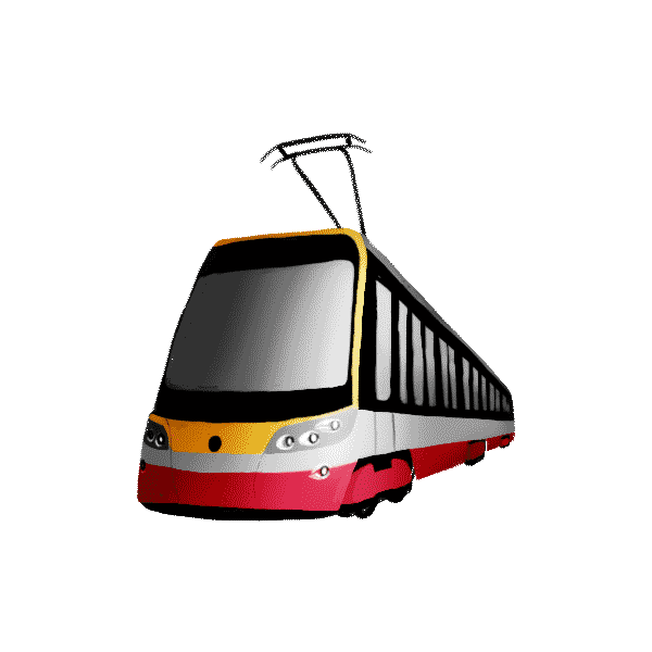 skodatransportation giphyupload city prague skoda Sticker