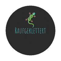 raufgeklettert toprope raufgeklettert kletterschule kletterkurs Sticker