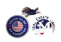 American Usa Sticker by The M Real Estate Group