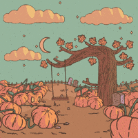 Black Cat Halloween GIF by LT3 Creations