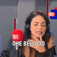 Feeling Italian GIF by RDS 100% Grandi Successi