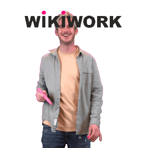 Writing Recruiter Sticker by Wikiwork