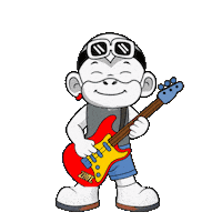 Oh Yeah Rock Sticker by Zhot Music